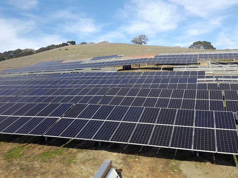 ground mount solar racking