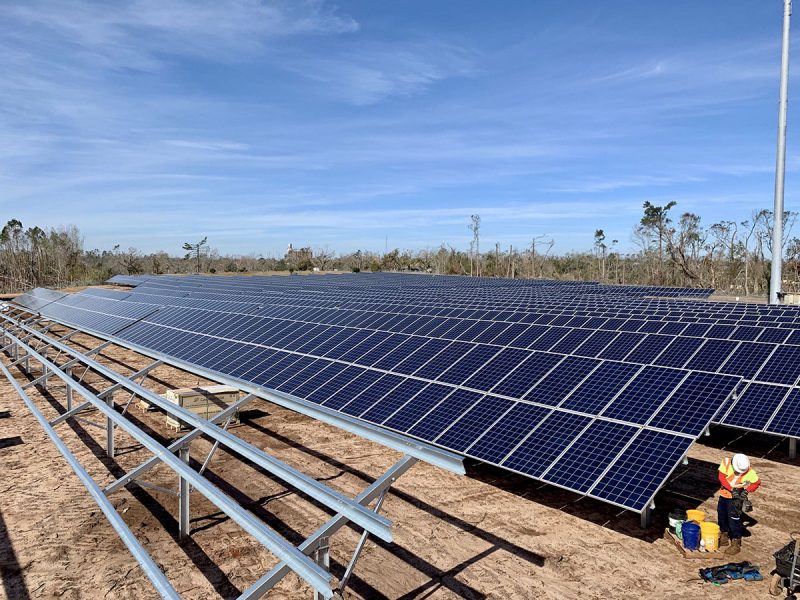 ground mount solar racking