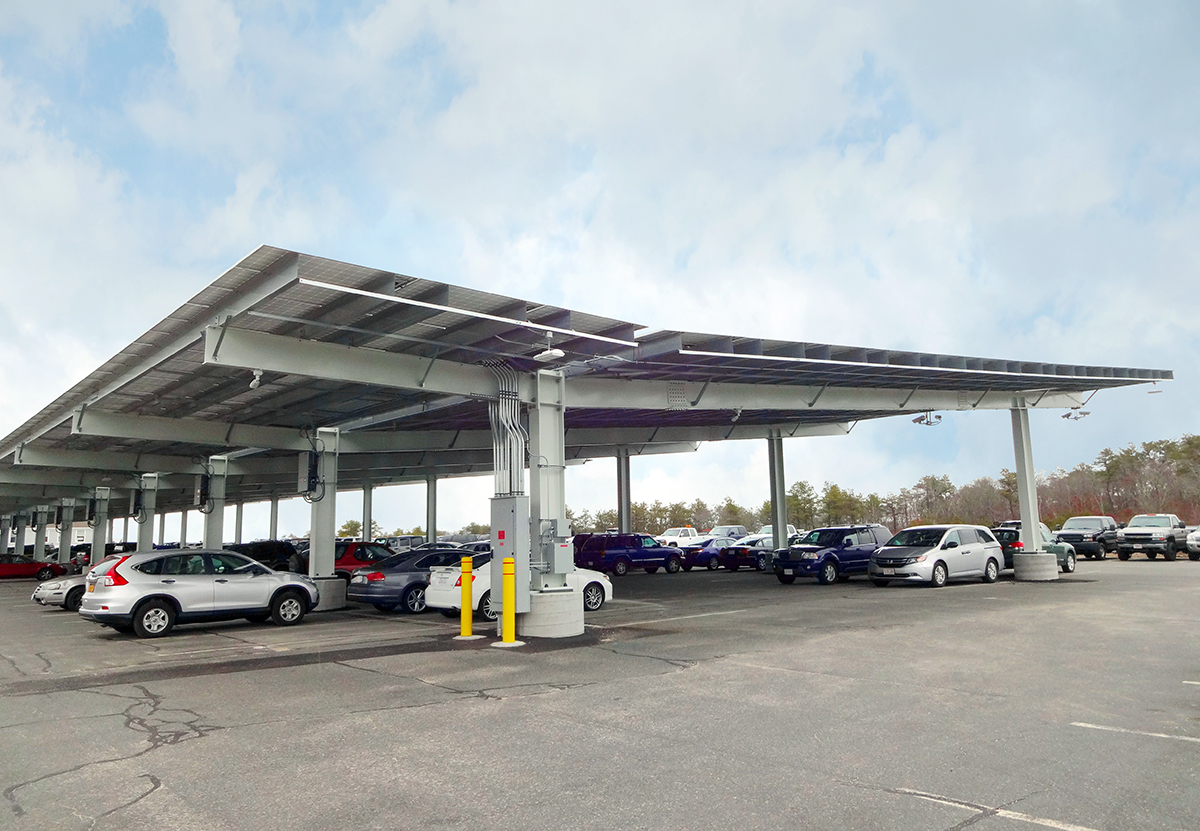 solar panel canopy